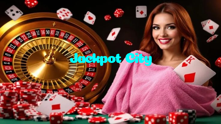 Jackpot City casino presented on mobile device in Pakistan with slots and live games